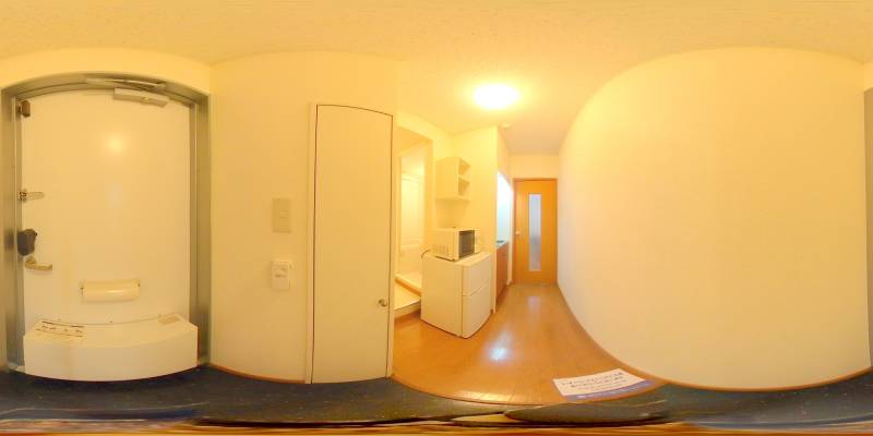 パノラマ画像玄関