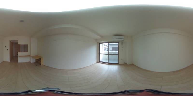 パノラマ画像洋室