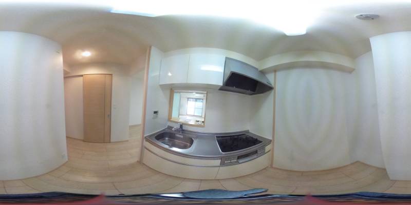 パノラマ画像キッチン