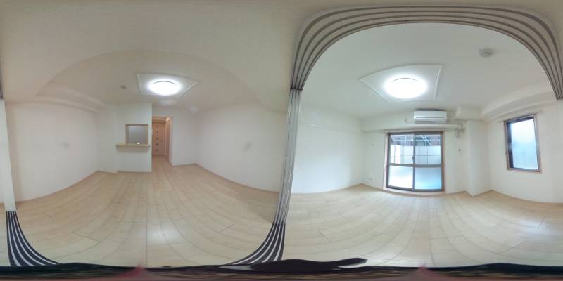 パノラマ画像洋室