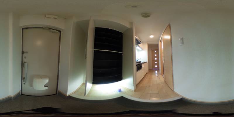 パノラマ画像玄関