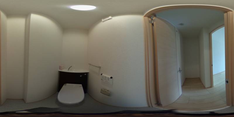 パノラマ画像トイレ