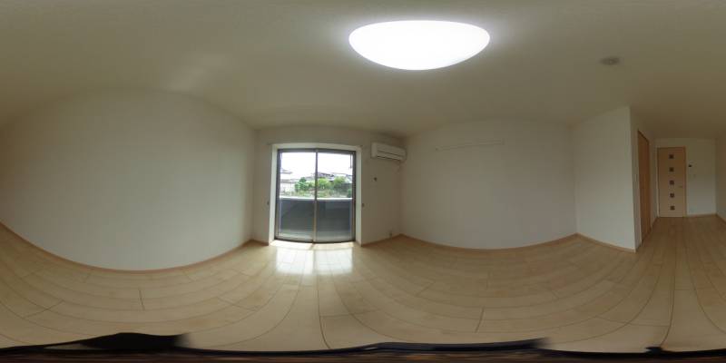 パノラマ画像洋室