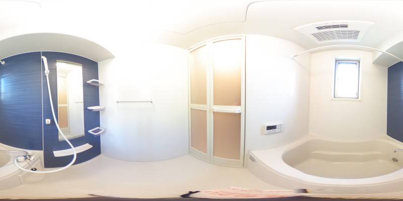 パノラマ画像バスルーム