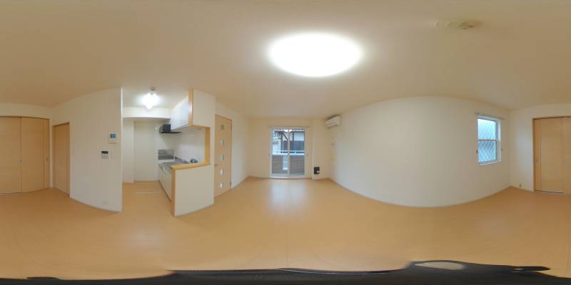 パノラマ画像リビング