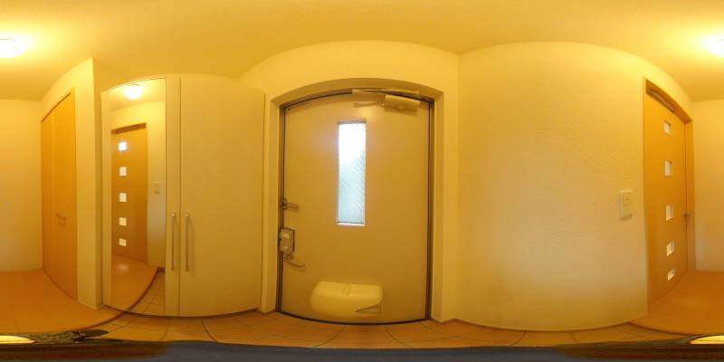 パノラマ画像玄関