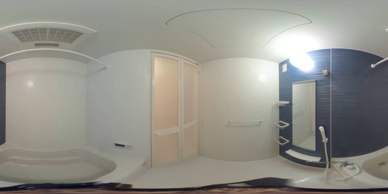 パノラマ画像バスルーム