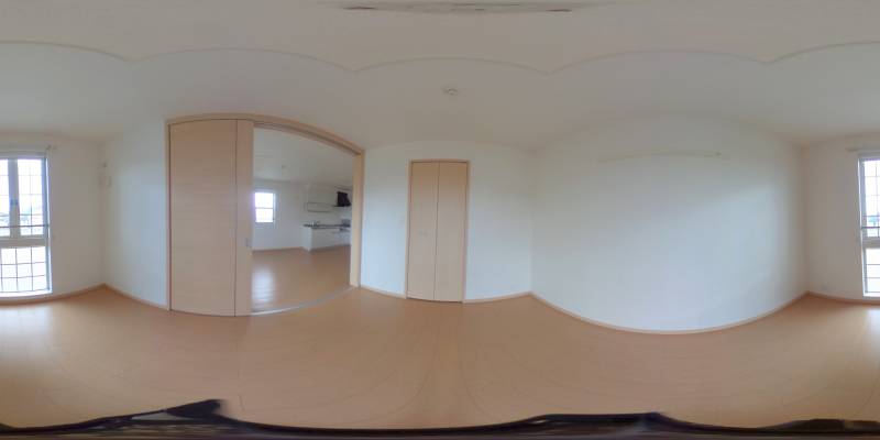 パノラマ画像洋室