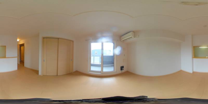 パノラマ画像リビング