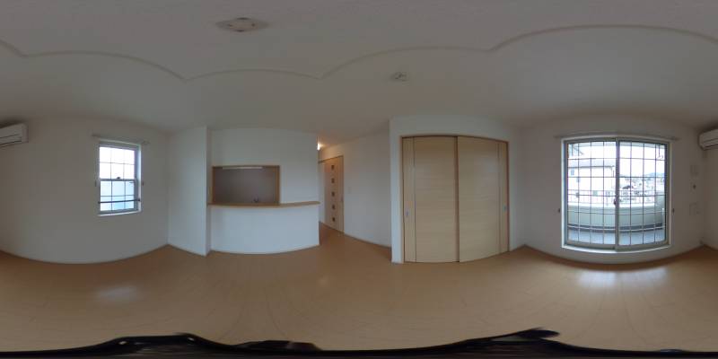 パノラマ画像リビング