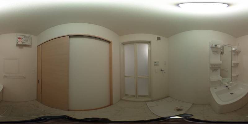パノラマ画像洗面所