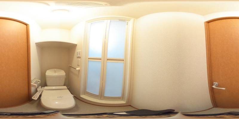 パノラマ画像トイレ