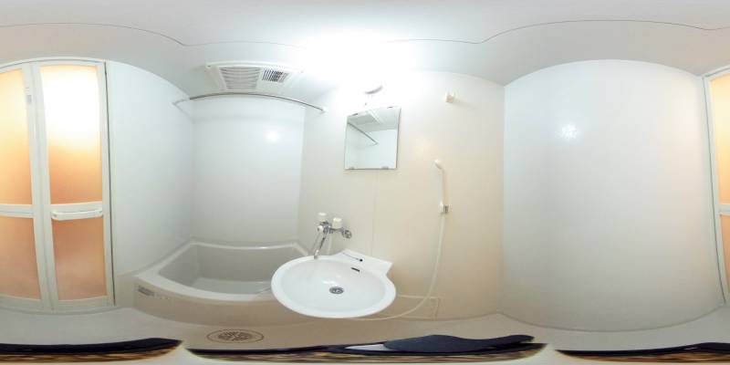 パノラマ画像バスルーム