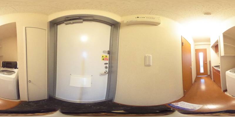 パノラマ画像玄関