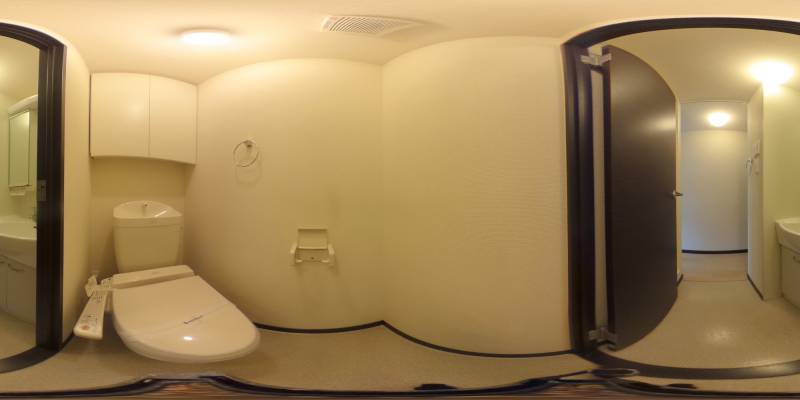 パノラマ画像トイレ