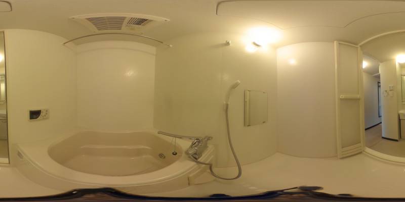 パノラマ画像バスルーム