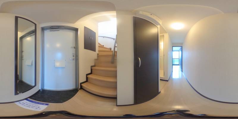 パノラマ画像玄関