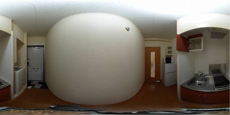 パノラマ画像キッチン