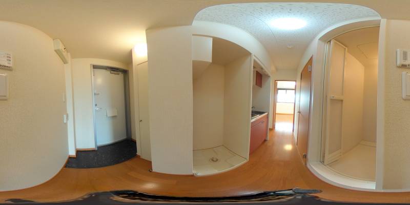 パノラマ画像玄関