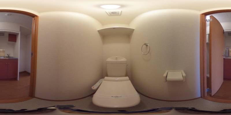 パノラマ画像トイレ