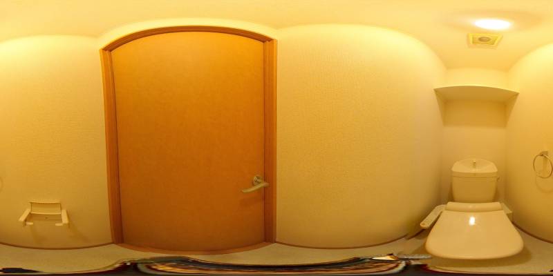 パノラマ画像トイレ