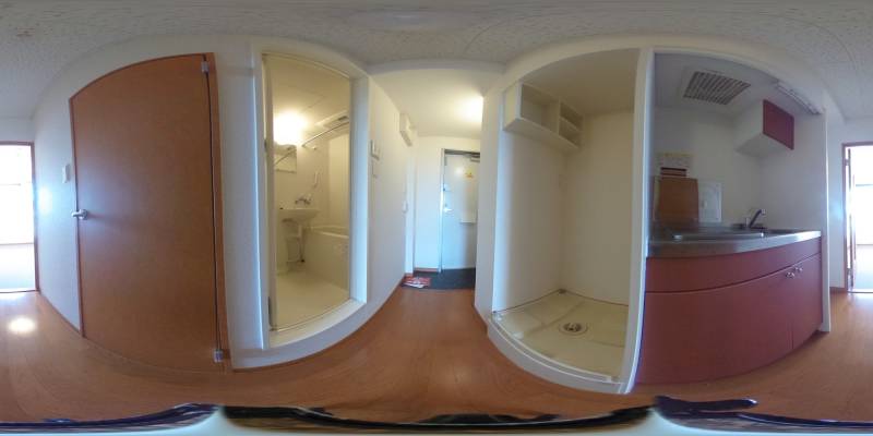 パノラマ画像キッチン