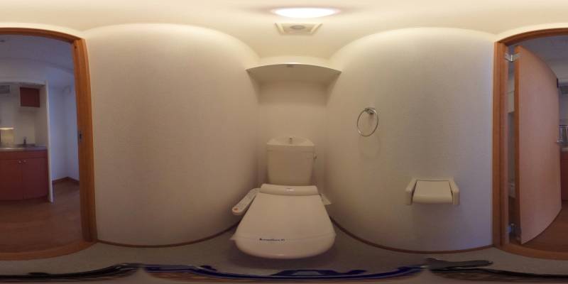 パノラマ画像トイレ