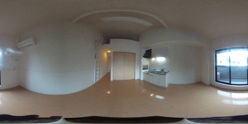 パノラマ画像洋室