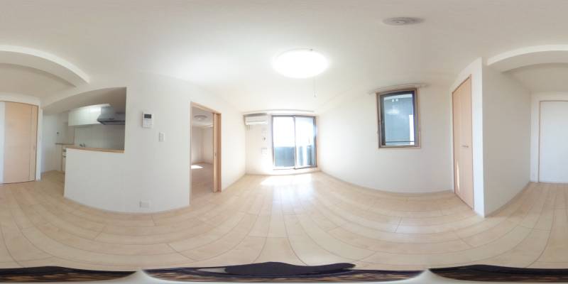 パノラマ画像洋室