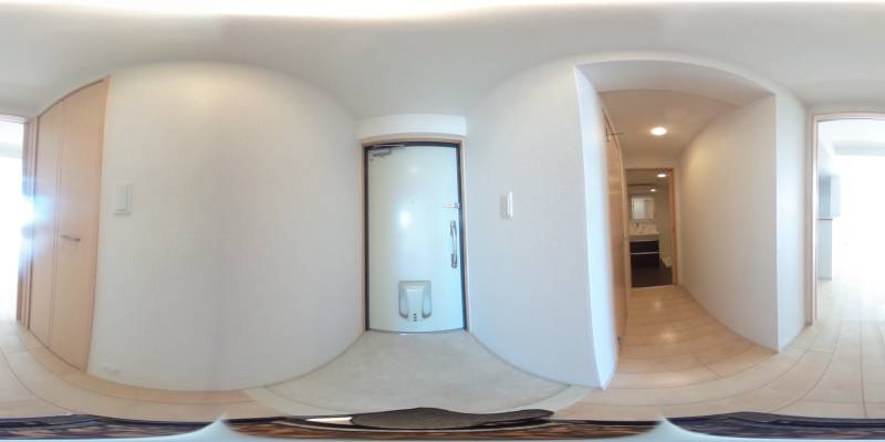 パノラマ画像玄関