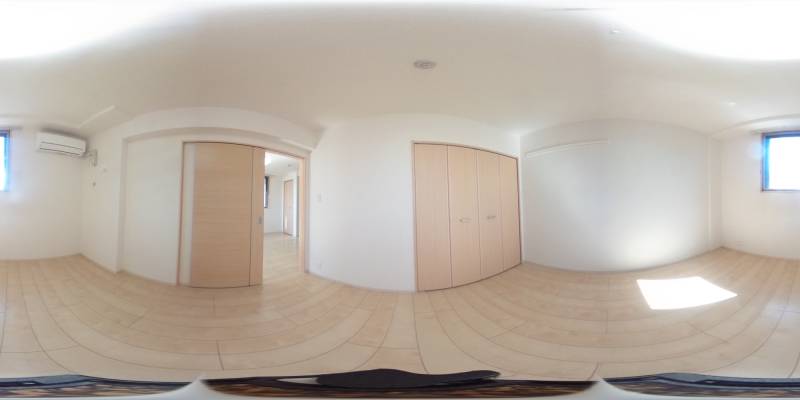 パノラマ画像洋室