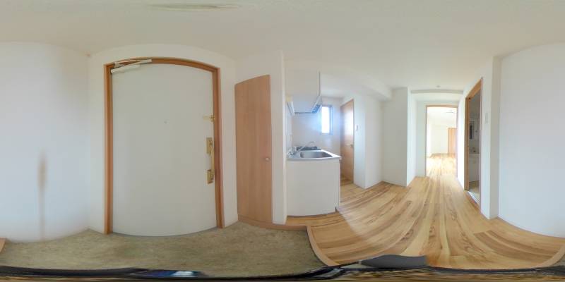 パノラマ画像玄関