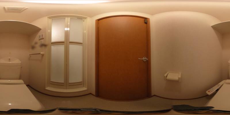 パノラマ画像トイレ