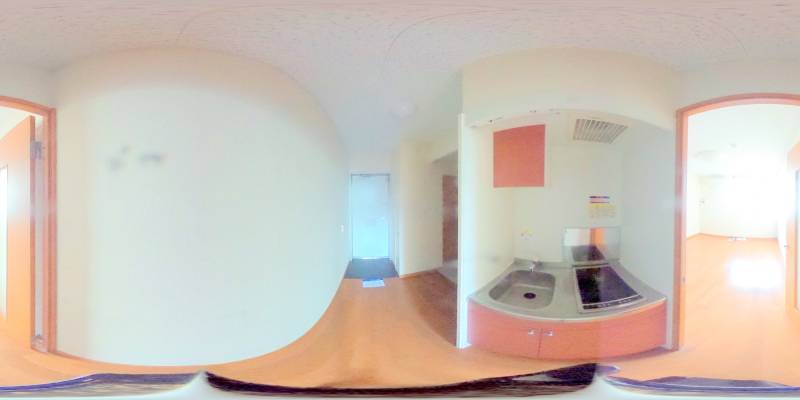 パノラマ画像キッチン