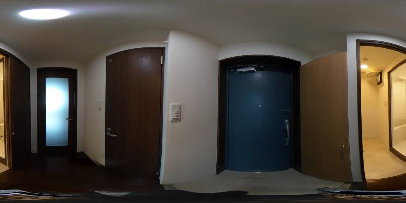 パノラマ画像玄関