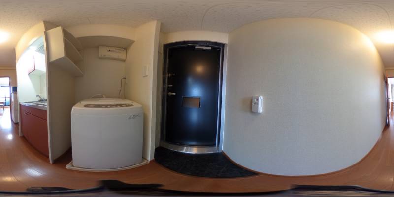 パノラマ画像玄関