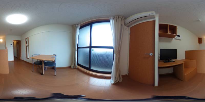 パノラマ画像洋室