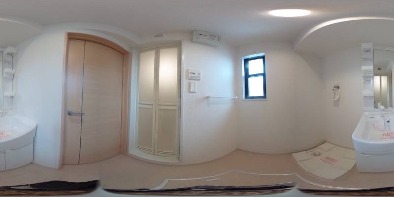 パノラマ画像洗面所