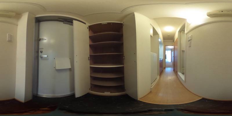 パノラマ画像玄関