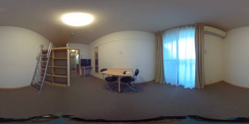 パノラマ画像洋室