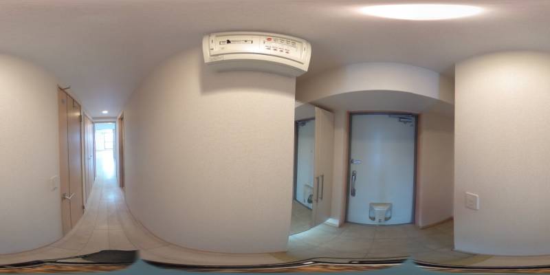 パノラマ画像玄関