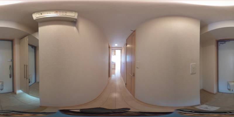 パノラマ画像玄関