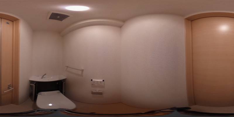 パノラマ画像トイレ