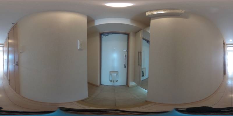 パノラマ画像玄関