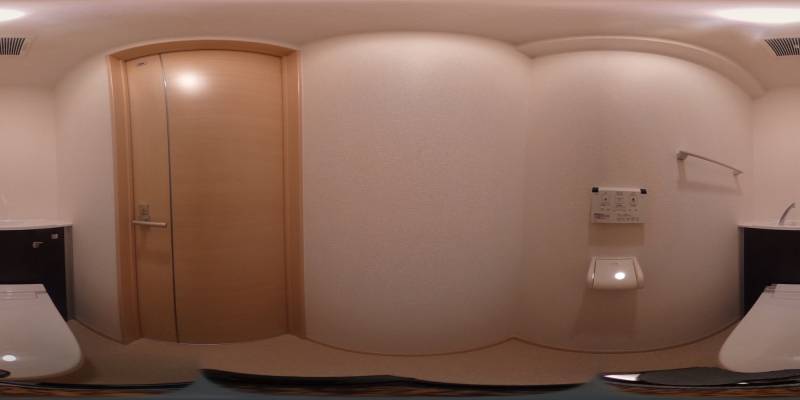 パノラマ画像トイレ