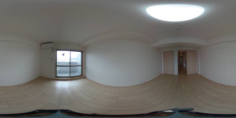 パノラマ画像洋室