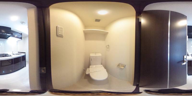 パノラマ画像トイレ