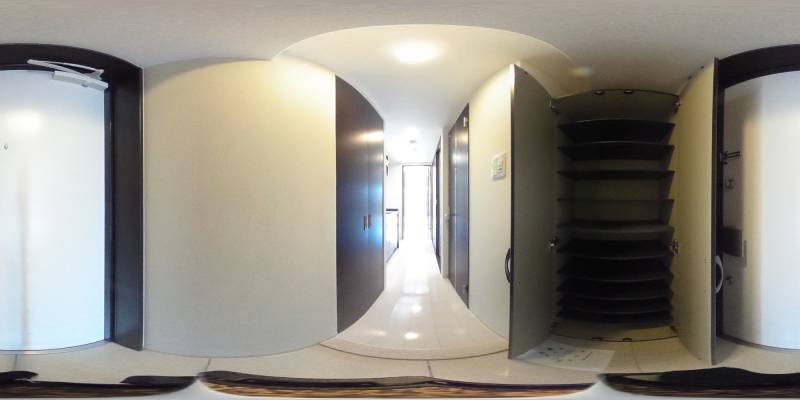 パノラマ画像玄関