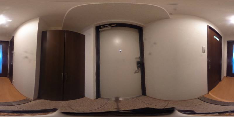 パノラマ画像玄関