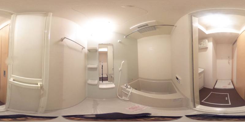 パノラマ画像バスルーム